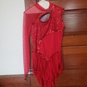 Red Jazz Solo Costume- MA